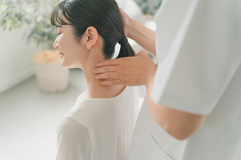 心地よい振動で深部まで届く「ハンマリング」